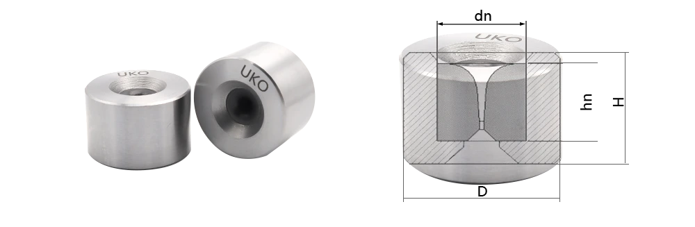 UKO wire drawing dies can be customized according to your drawings